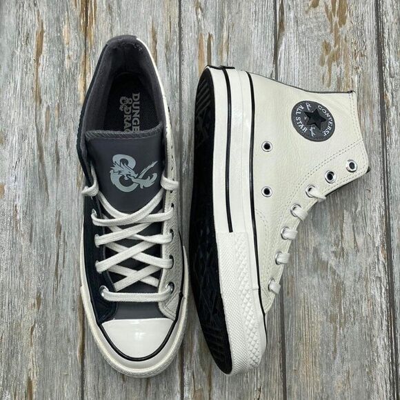 Converse Dungeons & Dragons Limited Edition Chuck 70 Leather Sneakers Shoes Sz 6 - Picture 2 of 13